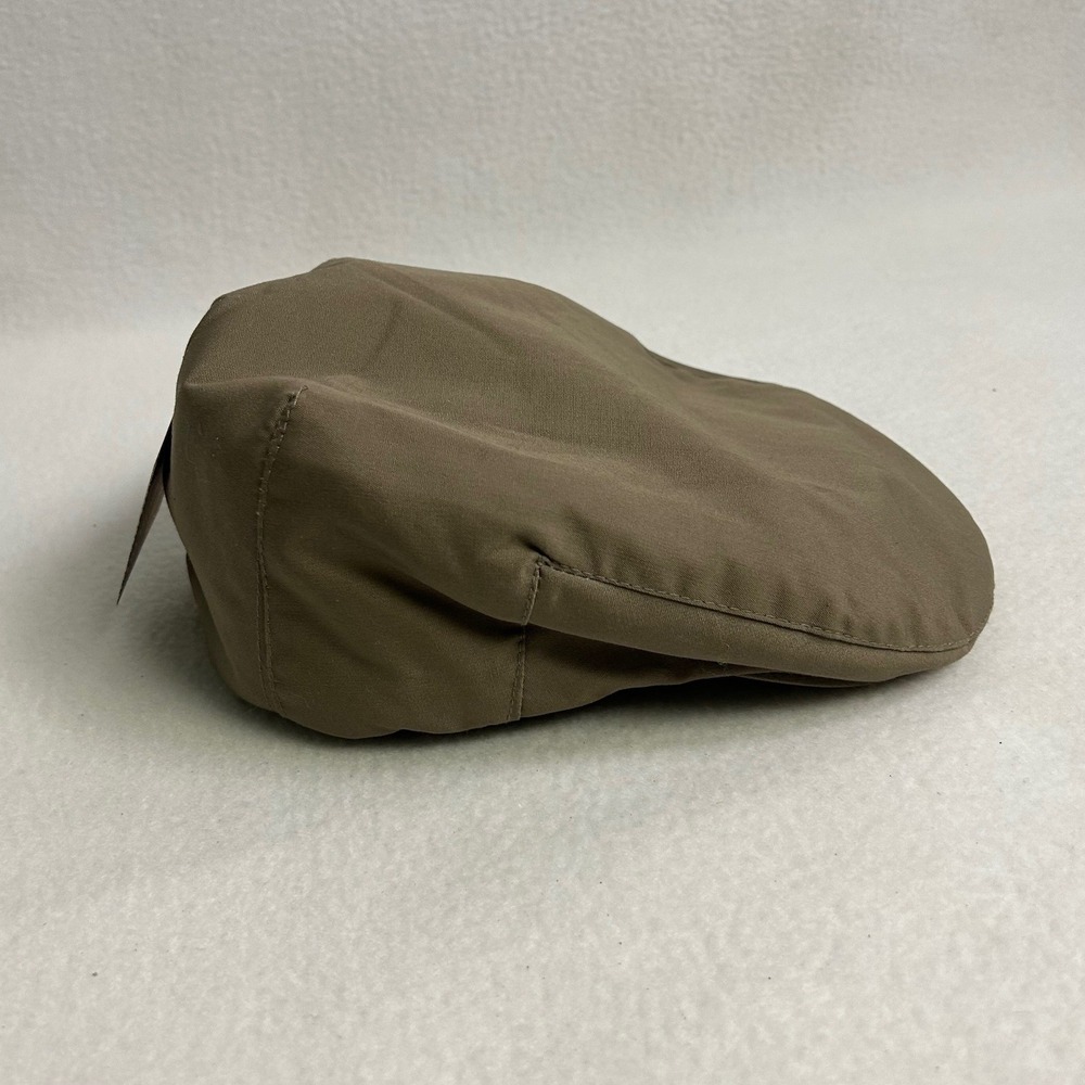 Rainwear Classic Totes Mens Medium Brown Water Resistant Flat Cap Ivy Hat